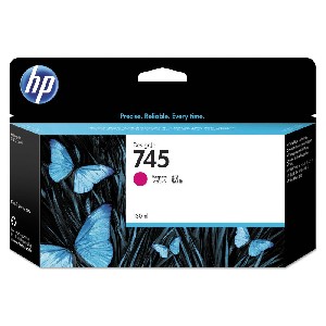 HP 745 130-ml Magenta Ink Cartridge